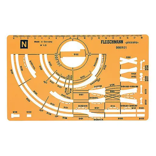 [FL995101] Gabarit de traçage N FLEISCHMANN 995101 - N 1 : 160
