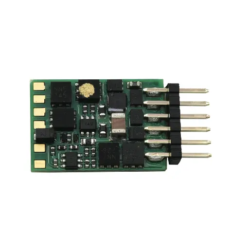 [FL685305] Décodeur digital à 6 pôles, fiches droites (MX617N) - Fleischmann 685305 - HOe / N / TT
