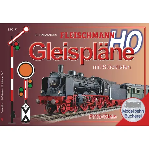 [RO81398] Plans de voie Fleischmann HO Profi - Fleischmann 81398