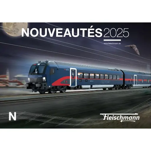 [FL4100012] Catalogue Nouveautés 2025 - Fleischmann FL4100012 - N /160 - 108 pages