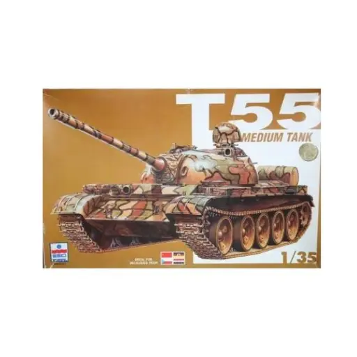 [GL5044] Char T55 Medium Tank - ESCI 5044 - 1/35