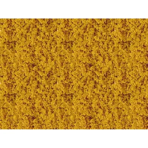 [HE1556] Flocage - Floral - Jaune d'automne - HEKI 1556 - Échelle universelle - 280x140 mm