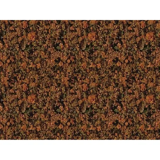 [HE1557] Sachet filet floqué - Brun d'automne - HEKI 1557 - Échelle Universelle