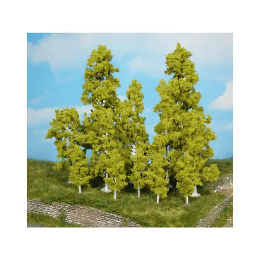 [HE1135] 2 bouleaux 18 cm - Heki 1135 - HO 1/87 / TT 1/120