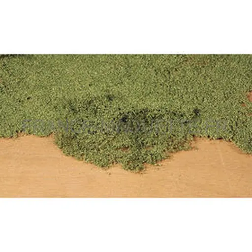 [HE1676] Flocage pour feuillage - Vert moyen - HEKI 1676 - Échelle HO / TT / N / Z - 280 x 140 mm