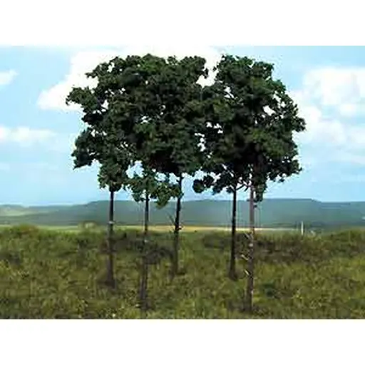 [HE1954] 5 Pins - Vert foncé - HEKI 1954 - Échelle HO - 200 mm