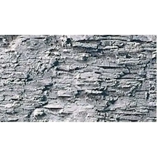 [HE3137] Lot de 2 Feuilles de Roche Ardoise - HEKI 3137 - 40x18CM - HO : 1/87 & N : 1/160