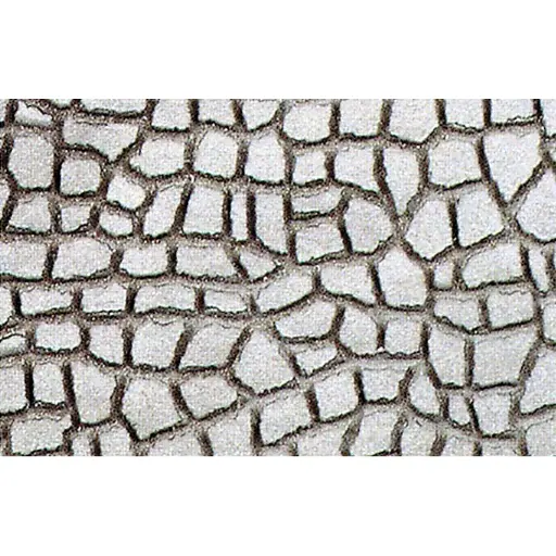 [HE70062] Lot de 2 plaques de pierres arrondies 28x14 cm