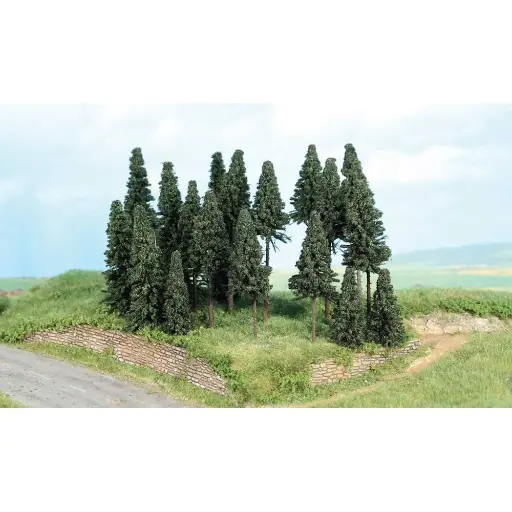 [HE2262] Set de 20 arbres de 5 à 11 cm
