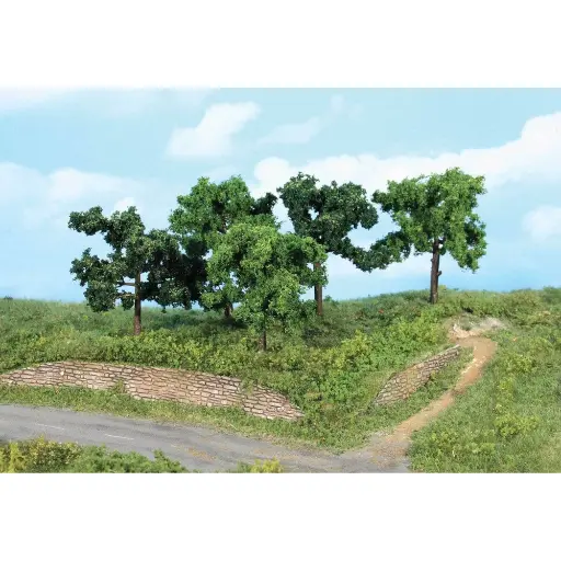 [HE1935] Lot de 5 arbres fruitier de 8 à 10 cm de hauteur