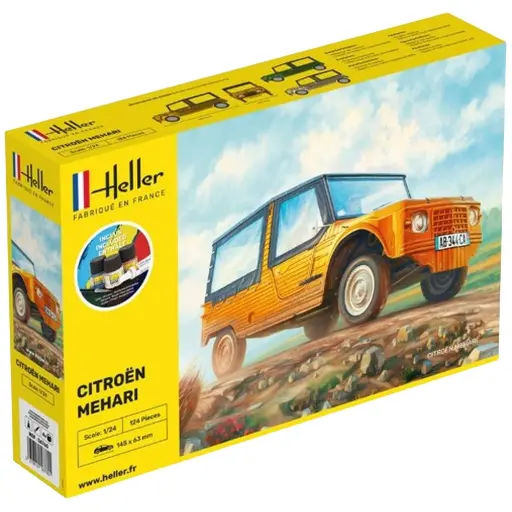 [HE56760] Citroën Méhari 1968 - Heller 56760 - 1/24