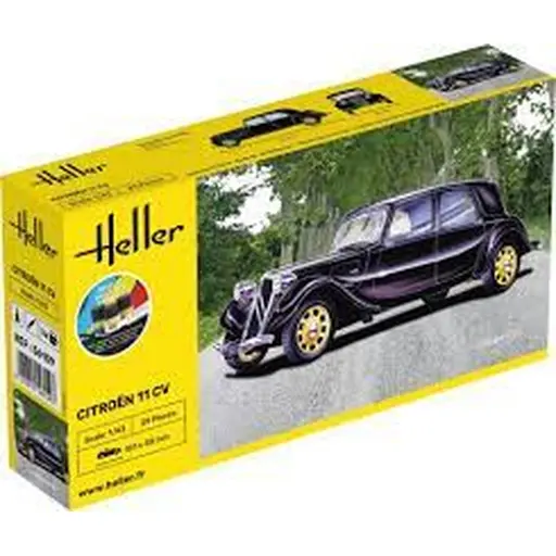 [HE56159] Kit de démarrage - Citroën 11CV - Heller 56159 - 1/43