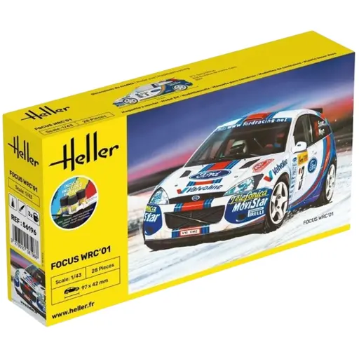 [HE56196] Ford Focus WRC 2001 - Heller 56196 - 1/43