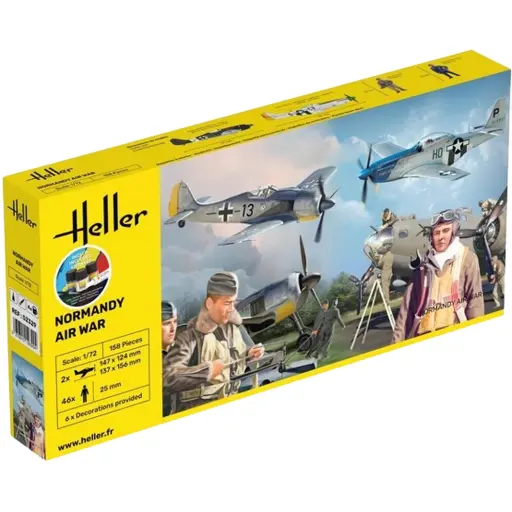 [HE52329] Kit De Démarrage Normandy Airwar - Heller 52329 - 1/72