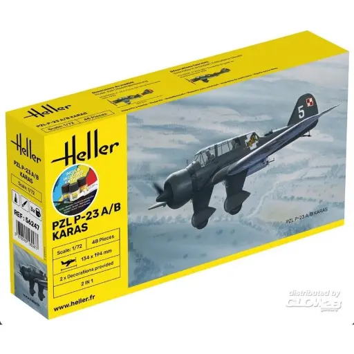 [HE56247] Avion de Reconnaissance PZL-23 "Karas" - Heller 56247 - 1/72