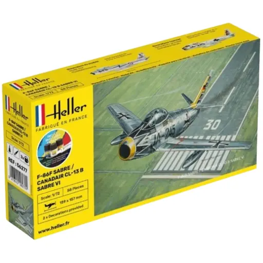 [HE56277] Avion F-86F Sabre / Canadair CL-13B Sabre VI - Heller 56277 - 1/72
