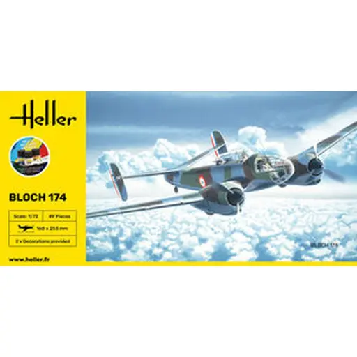 [HE56312] Kit de démarrage - Bloch 174 - Heller 56312 - 1/72