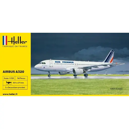 [HE56448] Kit de démarrage - A-320 AF - Heller 56448 - 1/225
