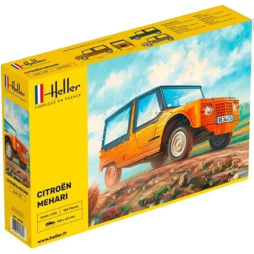 [HE80760] Citroën Mehari (version 1) - Heller 80760 - 1/24
