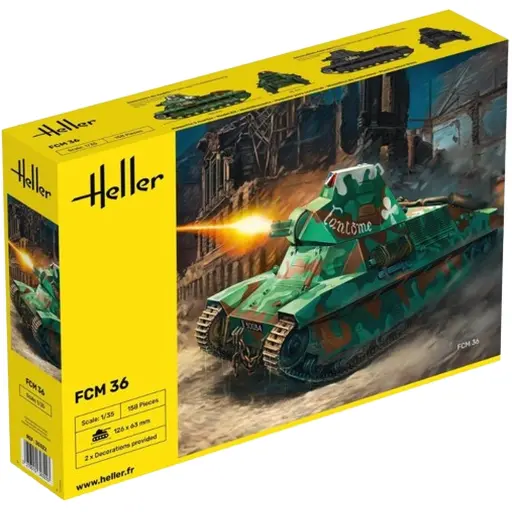 [HE30322] Char FCM36 - Heller 30322 - 1/35