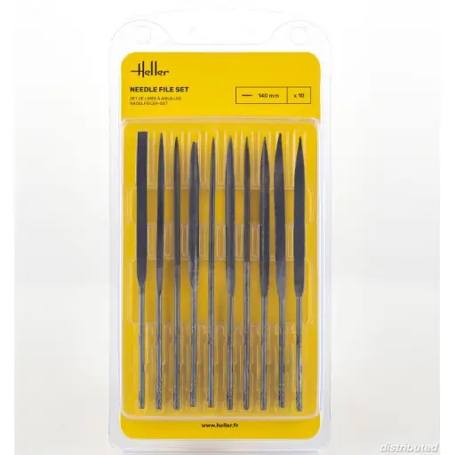 [HE99004] Set de limes à aiguilles - HELLER 99004