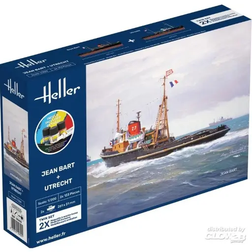 [HE55602] JEAN BART + UTRECHT - HELLER 55602 - 1/200
