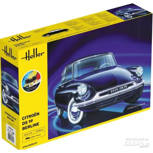 [HE56795] KIT Citroen DS 19 - HELLER 56795 - 1/16