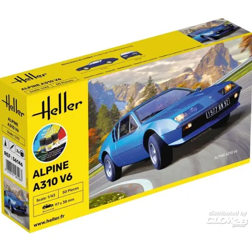 [HE56146] Alpine A310 - HELLER 56146 - 1/43