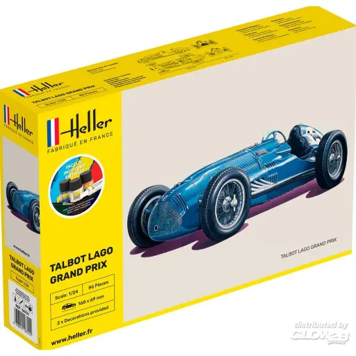 [HE56721] Talbot Lago Grand Prix - HELLER 56721 - 1/24