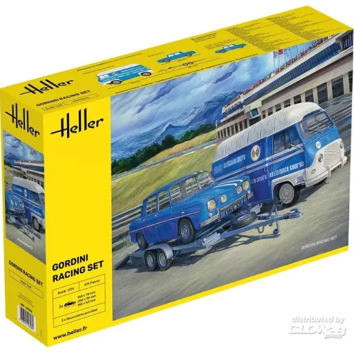 [HE50328] Gordini Racing Set - HELLER 50328 - 1/24