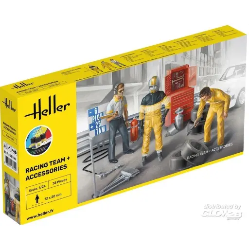 [HE58750] Racing Team - HELLER 58750 - 1/24