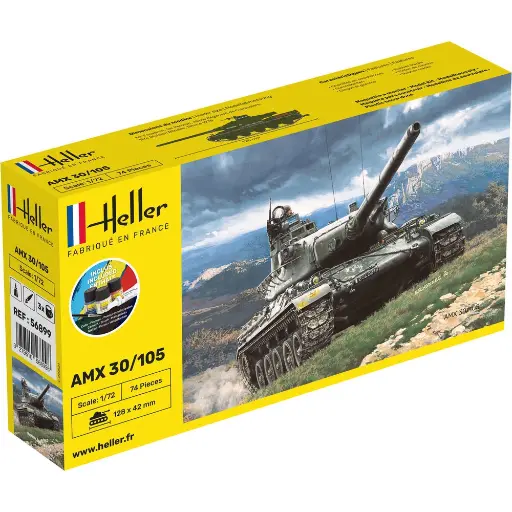[HE56899] Starter Kit AMX 30/105 - Heller 56899 - 1/72