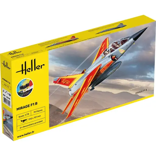 [HE35319] Starter Kit Mirage F1 - Heller 35319 - 1/72