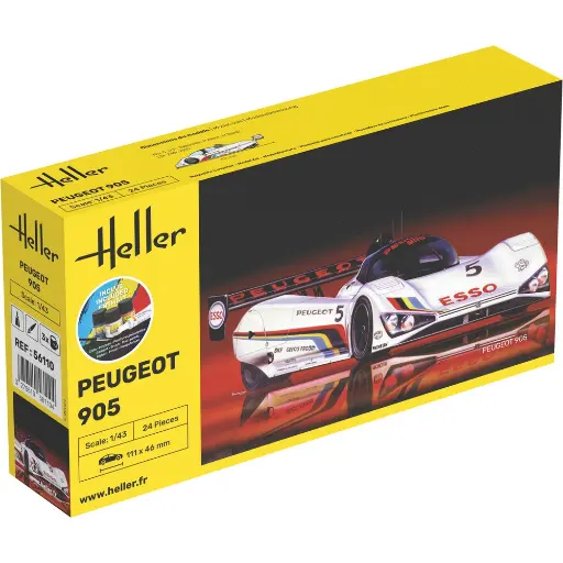 [HE56110] Peugeot 905 - Heller 56110 - 1/43