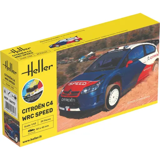 [HE56117] Citroën C4 WRC - Heller 56117 - 1/43