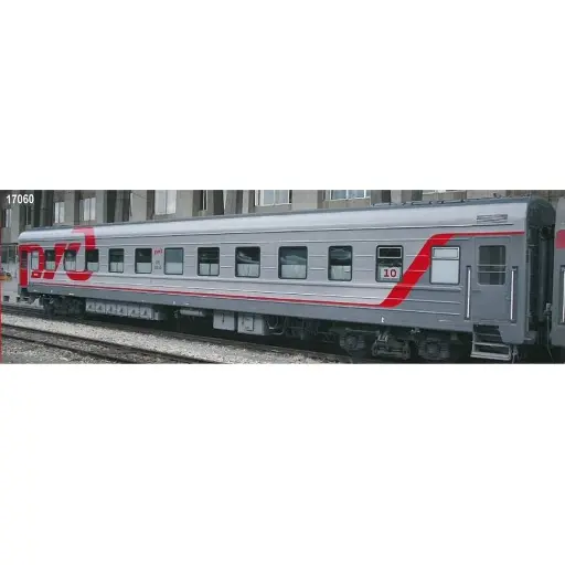 [HE17060] Rame de 4 voitures à bogie Heris 17060 - HO : 1/87 - RZD - EP V / VI