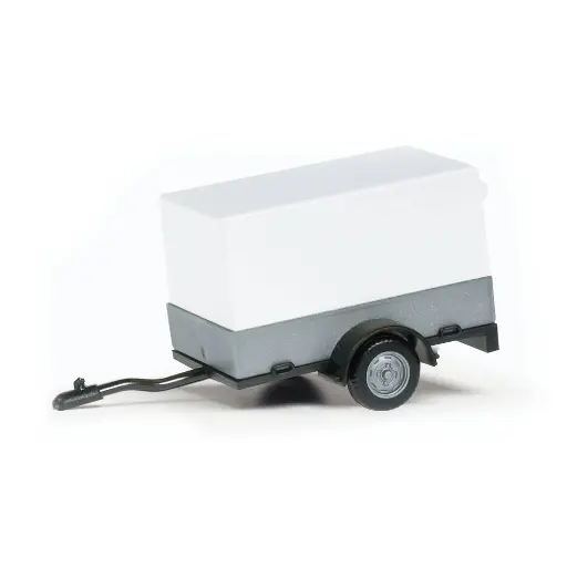 [HE051576-005] Remorque bâchée pour voiture - Herpa 051576-005 - HO 1/87