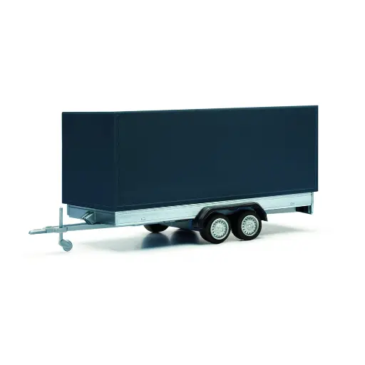 [HE052627-003] Remorque bâchée pour voiture - Herpa 052627-003 - HO 1/87