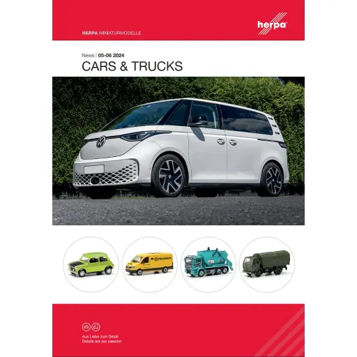 [HE-DEP-2024] Dépliants nouveautés juin 2024 - Trucks/Cars & Wings - HERPA HE-DEP-2024 - 24 pages
