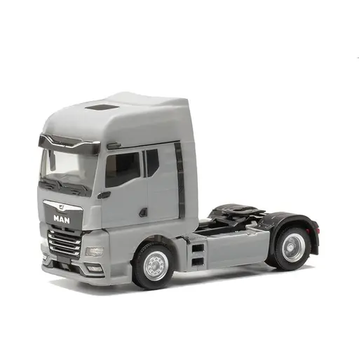 [HE315876-003] Tracteur MAN TGX GX 2 essieux gris platine - Herpa 315876-003 - HO 1/87