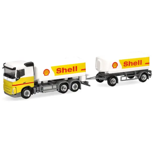 [HE316071] Camion-citerne Volvo FH FD 2020 Shell - Herpa 316071 - HO 1/87