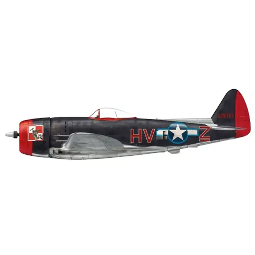 [HO72045] Avion de chasse - P-47M Thunderbolt Fighter Squadron - Hobby 2000 72045 - 1/72