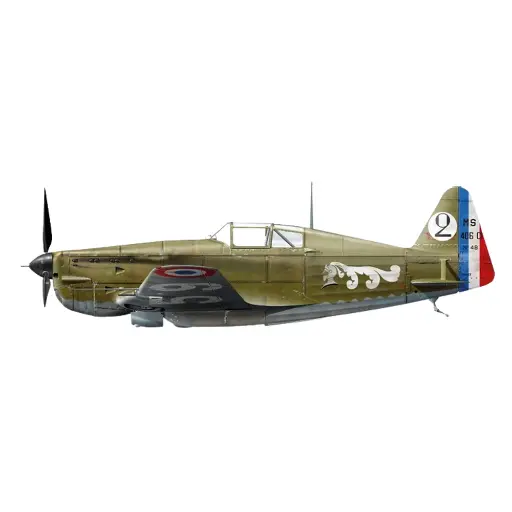 [HOH2K72031] Avion de chasse - Morane Saulnier MS.406 - 1939/1940 - Hobby 2000 H2K72031 - 1/72
