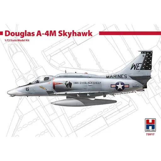 [HO72017] Avion Douglas A-4M Skyhawk - Hobby 2000 72017 - 1/72