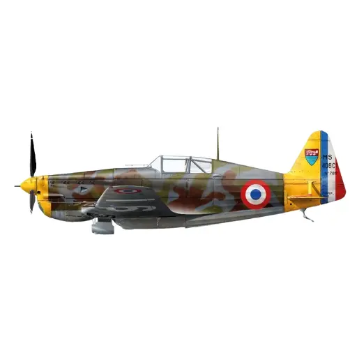 [HO72032] Morane-Saulnier MS.406 - Hobby 2000 72032 - 1/72