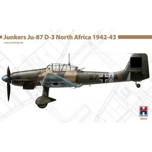 [HO48003] Junkers Ju-87D-3 - Hobby 2000 48003 - 1/48