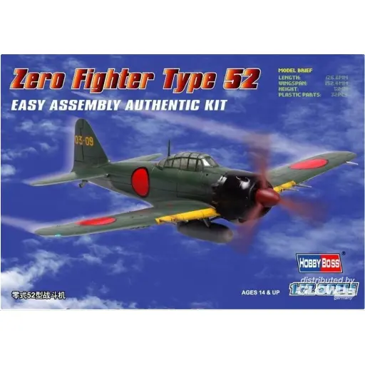 [HO80241] Japon Zero Fighter Type 52 - Hobby Boss 80241 - 1/72