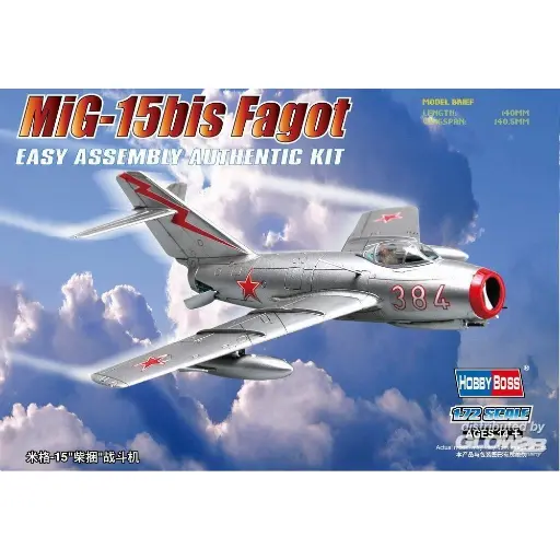 [HO80263] MiG-15bis Fagot - Hobby Boss 80263 - 1/72