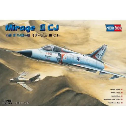 [HO80316] Avion de chasse - Mirage III CJ - Hobby Boss 80316 - 1/48
