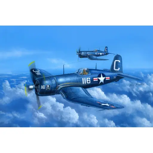 [HO80386] Avion Escadron Naval US - F4U-4 Corsair "Première Version" - Hobby Boss 80386 - 1/48